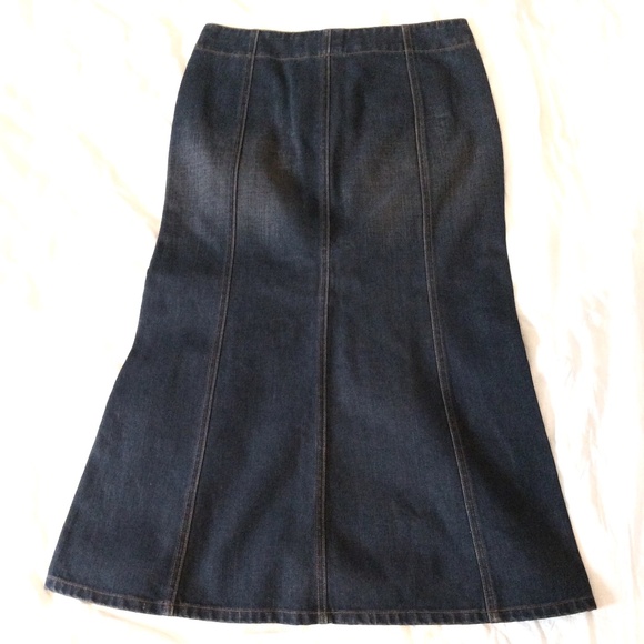 Gap Maxi Denim Jean Skirt - Picture 2 of 5
